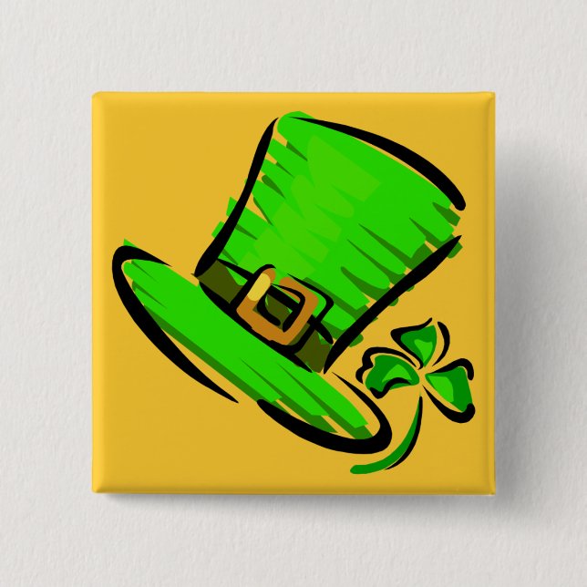 botón del Día de San Patricio (Anverso)