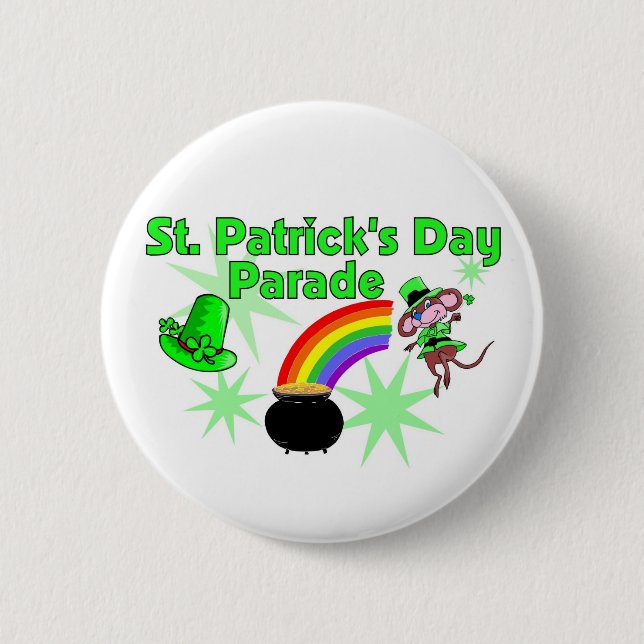 Botón del día de St Patrick (Anverso)