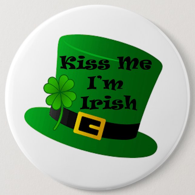 Botón del día de St Patrick (Anverso)