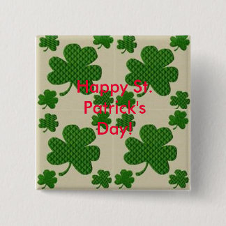Botón del día de St Patrick