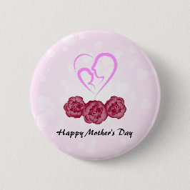 Botón del Día Feliz de la Madre