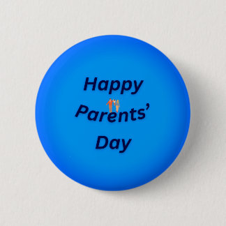 Botón del Día Feliz de los Padres – Regalo Adorabl