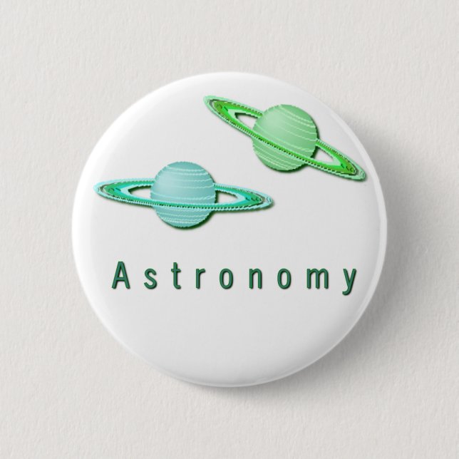 Botón del diseño de la astronomía (Anverso)
