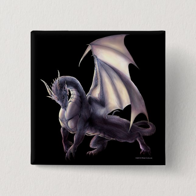 Botón del dragón de la cueva (Anverso)