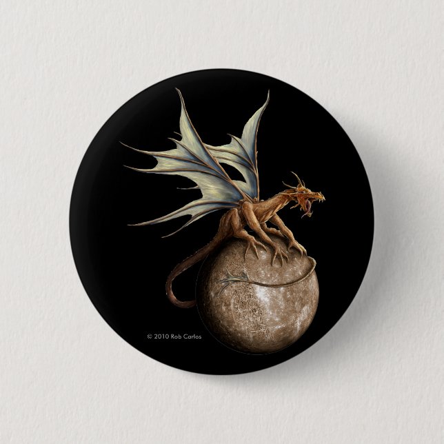 Botón del dragón de Mercury (Anverso)