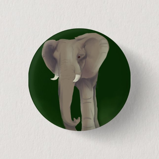 Botón del elefante (Anverso)