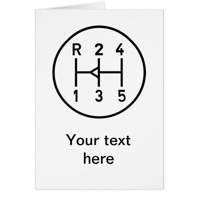 Botón del engranaje del coche de deportes, modelo (Frente)