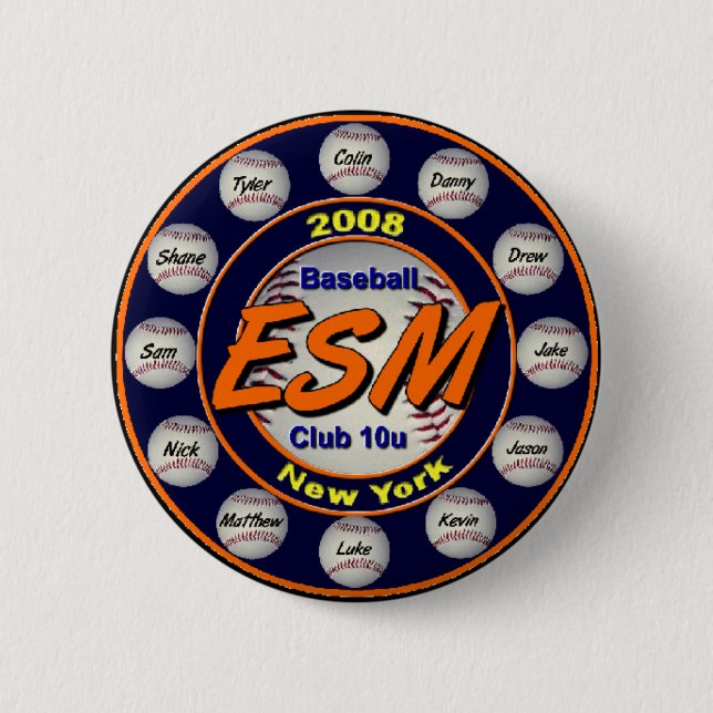 Botón del equipo de ESMBC (Anverso)
