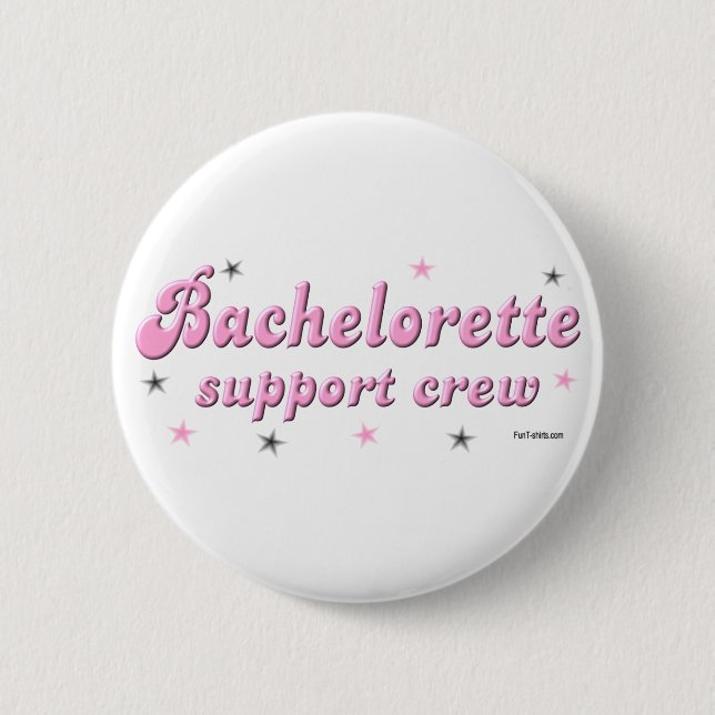 Botón del equipo de la ayuda de Bachelorette (Anverso)