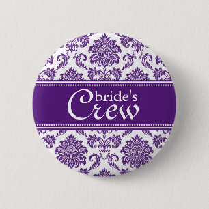 Botón del equipo de la orquídea de la novia oscu