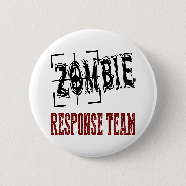 Botón del equipo de respuesta a zombies (Anverso)