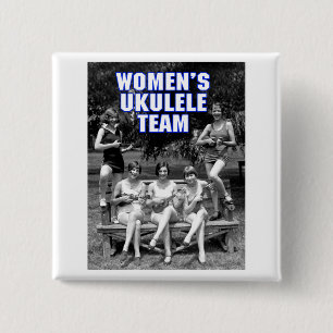 Botón del equipo de Uke de la mujer
