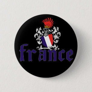 Botón del escudo de Francia