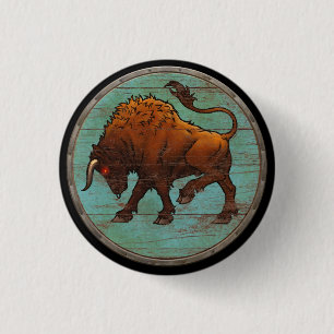 Botón del escudo de Viking - Auroch