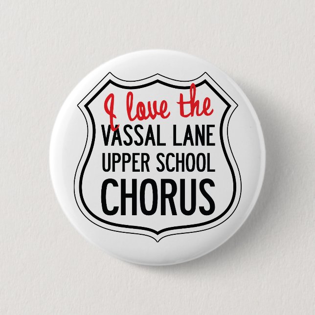 Botón del estribillo de VLUS (Anverso)