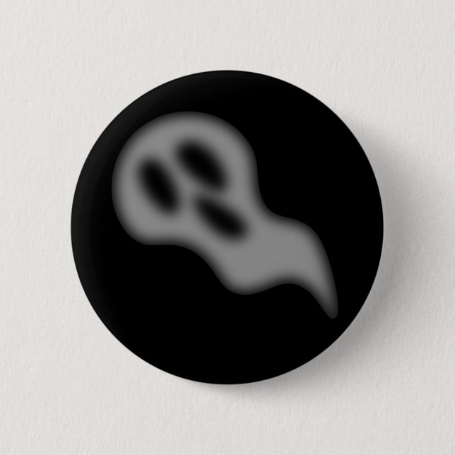 Botón del fantasma de Halloween (Anverso)