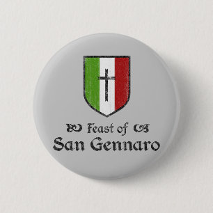 Botón del Festival de la Fiesta de San Gennaro