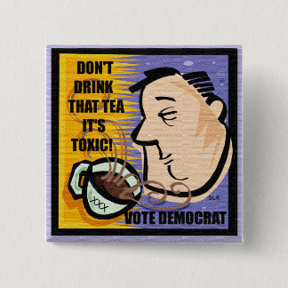 BOTÓN DEL FIESTA DE ANTI-TEA
