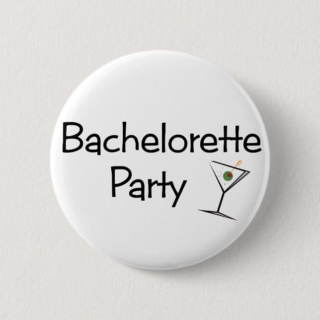 Botón del fiesta de Bachelorette (Anverso)