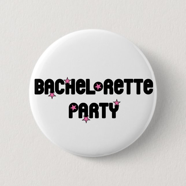 Botón del fiesta de Bachelorette (Anverso)
