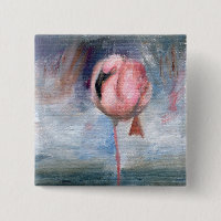 Botón del flamenco ACEO