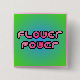 Botón del "flower power"
