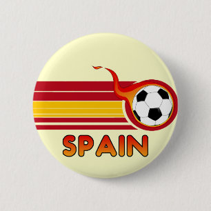 Botón del fútbol de España