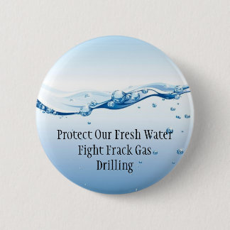 Botón del gas de Frack de la lucha - agua dulce
