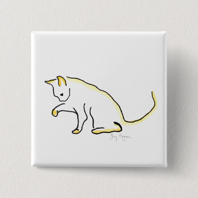 Botón del gato (Anverso)