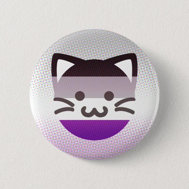 botón del gato del orgullo del as (Anverso)