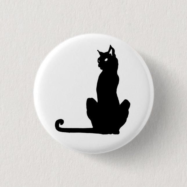 Botón del gato negro (Anverso)