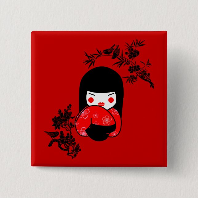 botón del geisha (Anverso)