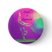 Botón del gimnasta del nivel 3