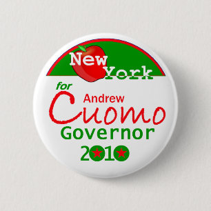 Botón del gobernador de CUOMO