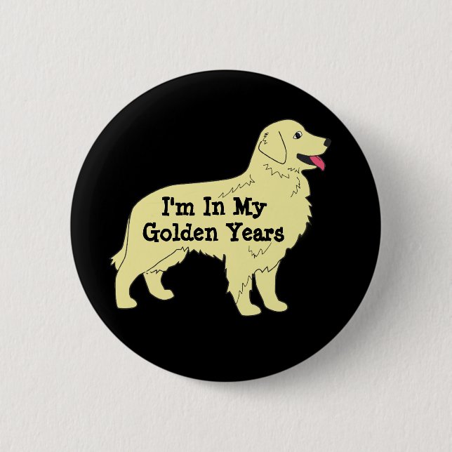 Botón del golden retriever (Anverso)