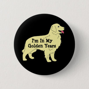 Botón del golden retriever