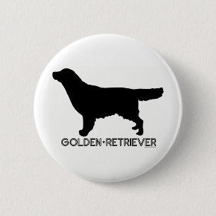 Botón del golden retriever