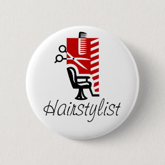Botón del Hairstylist
