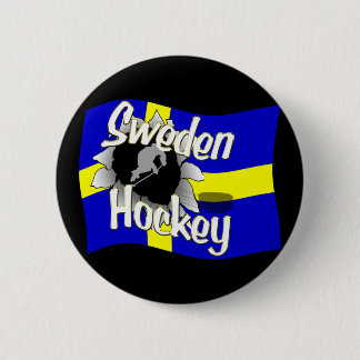 Botón del hockey de Suecia