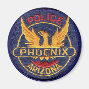 Botón del imán de la policía de Phoenix
