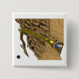 botón del Inmigración-color