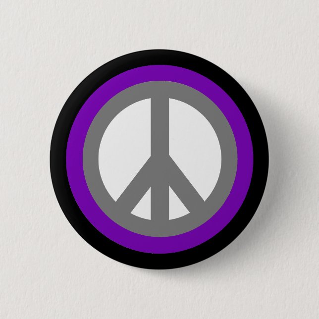 Botón del instinto del signo de la paz (Anverso)