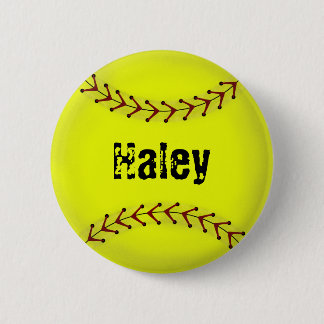 Botón del instinto del softball de Fastpitch