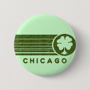 Botón del irlandés de Chicago