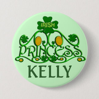 Botón del irlandés del día de San Patricio