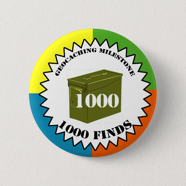Botón del jalón de 1000 hallazgos (Anverso)