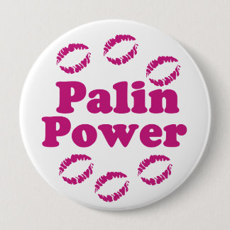 Botón del lápiz labial del poder de Palin