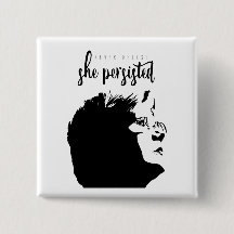 Botón del #LetLizSpeak