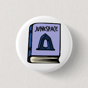 Botón del libro de Rem Koolhaas Junkspace