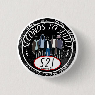 Botón del logotipo de la banda de S2J - alrededor